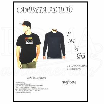 MOLDE CAMISETA ADULTO